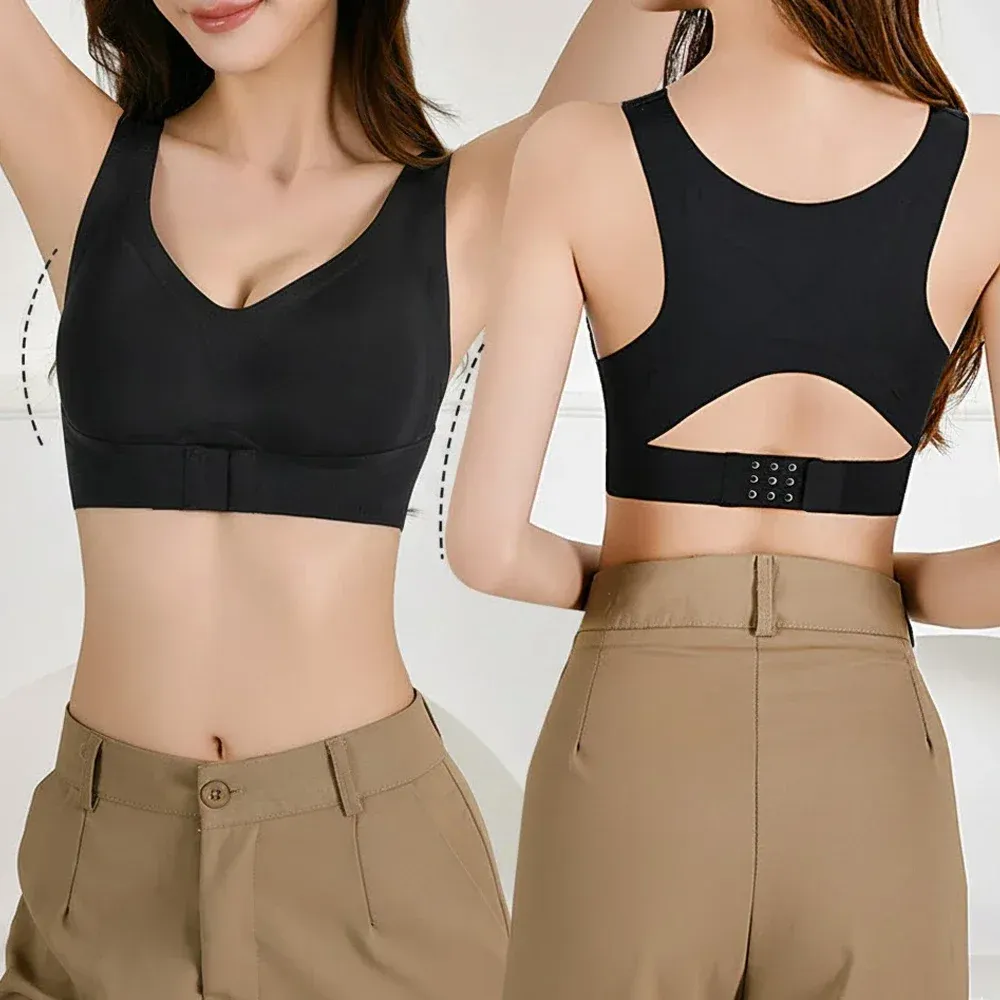 Soutien-gorge correcteur de posture, détails de finition