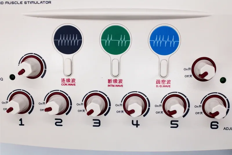 Stimulateur musculaire électrique EMS basse fréquence pour la relaxation et la physiothérapie 5