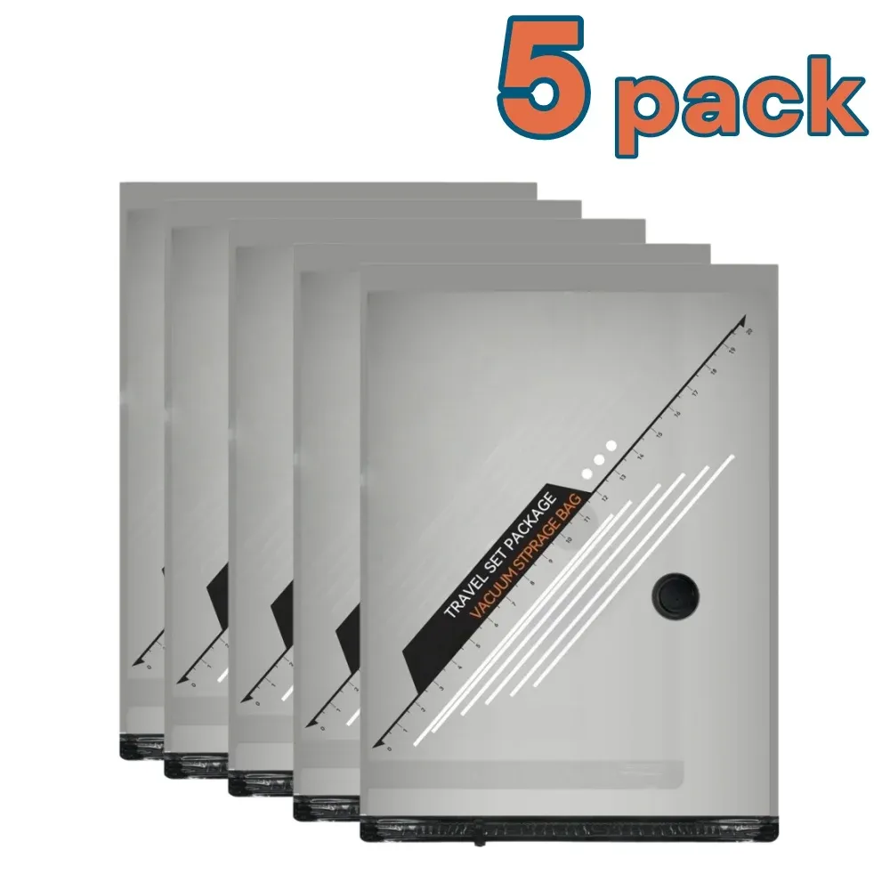 Sacs de compression sous vide pour voyage et rangement de garde-robe 7