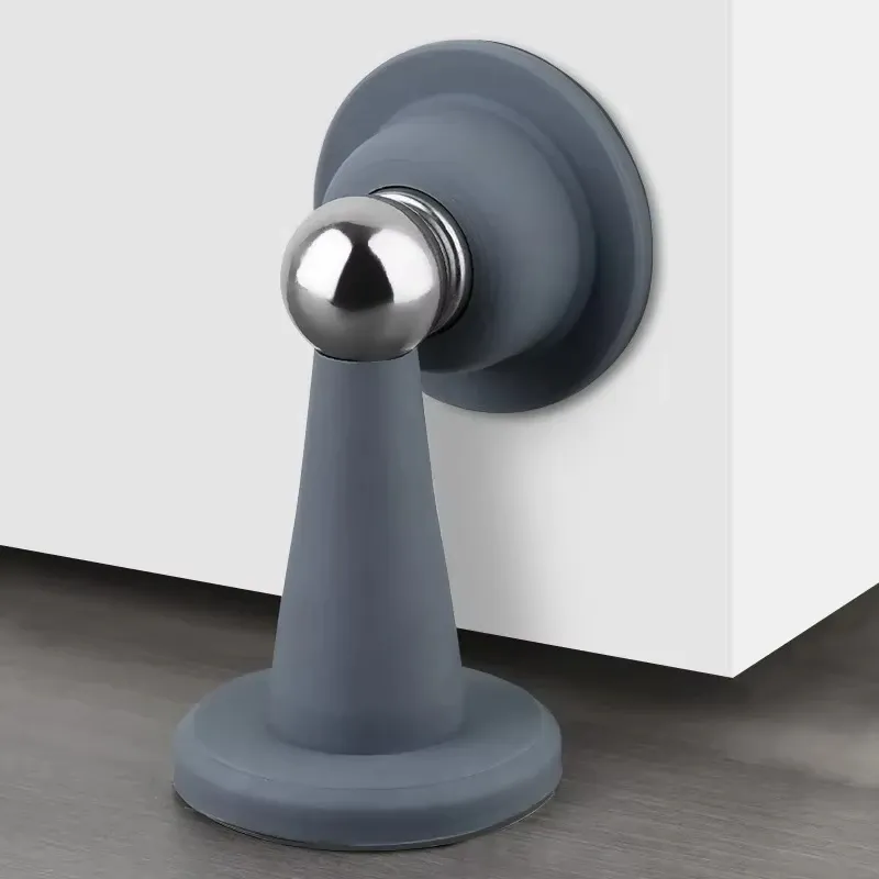 Butée de porte en silicone sans perçage, à forte adhérence, pour chambre à coucher 7