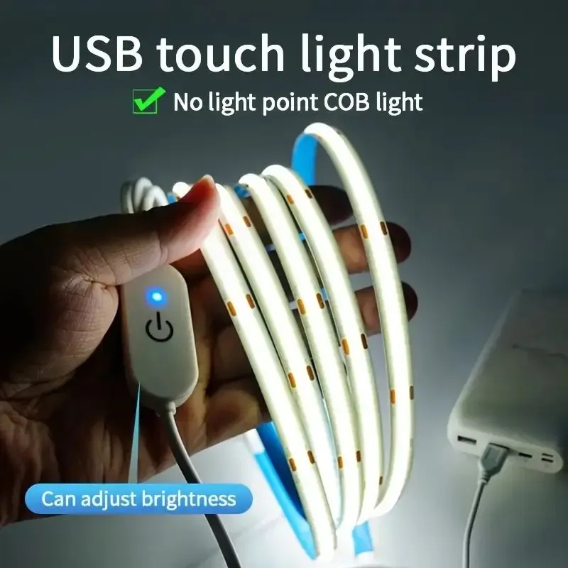 Bande LED COB tactile en situation