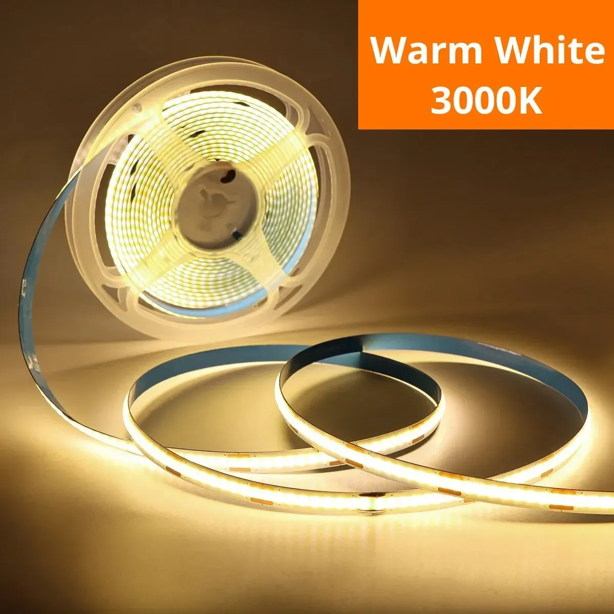 Bande LED COB tactile à intensité réglable, ruban linéaire USB 5 V pour rétroéclairage de TV et de miroir 9