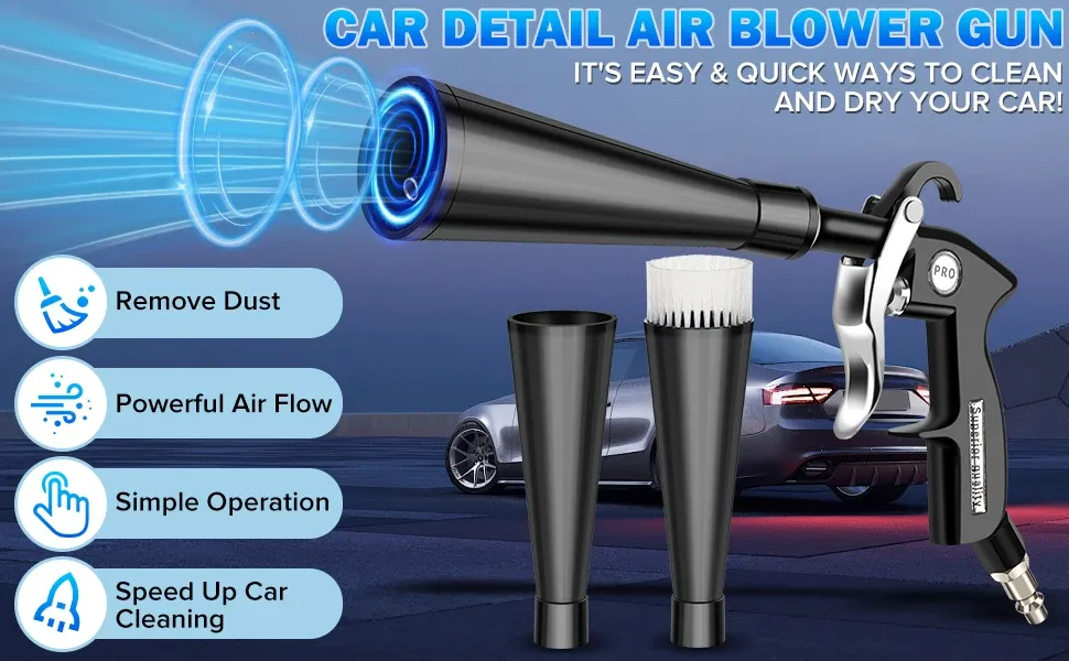 Pistolet de nettoyage haute pression pour automobile