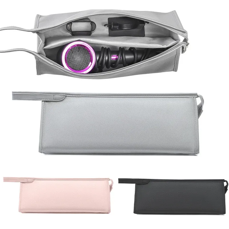 Organisateur de voyage portable, sac de transport pour sèche-cheveux, housse de protection anti-poussière, étui de rangement pour bigoudis - Image 1