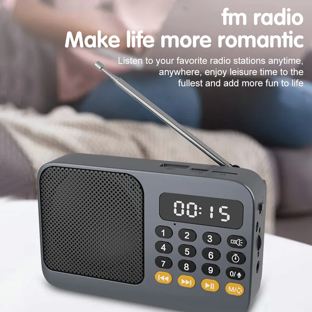 Radio FM portable Bluetooth, coloris