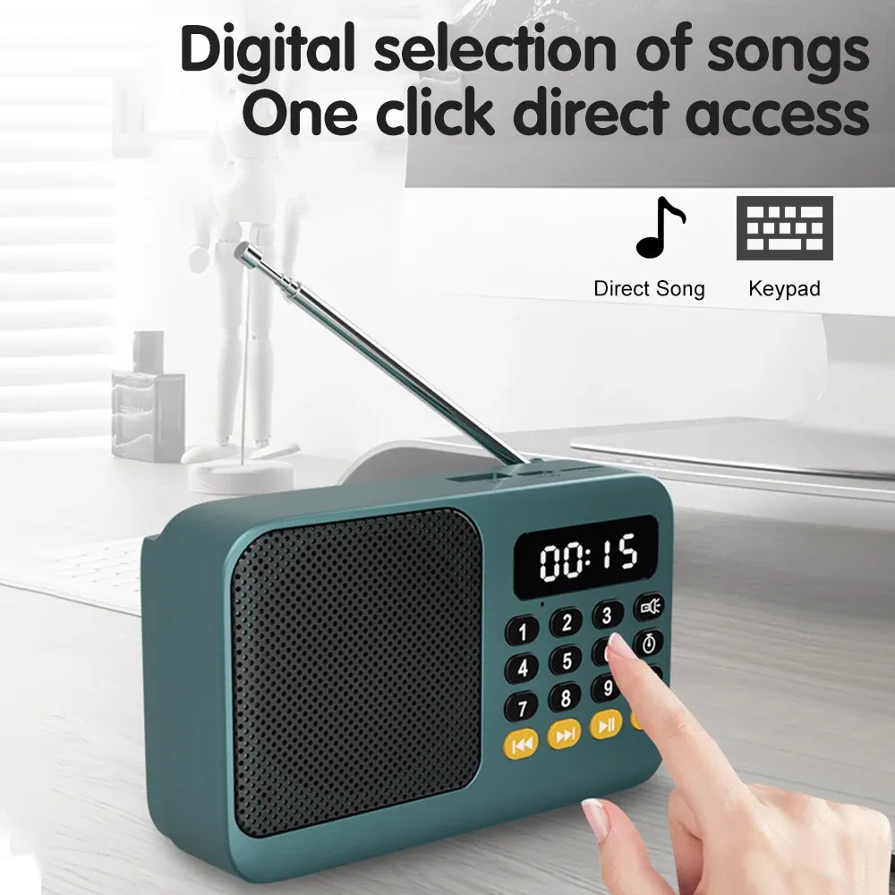 Radio FM portable Bluetooth, réception radio