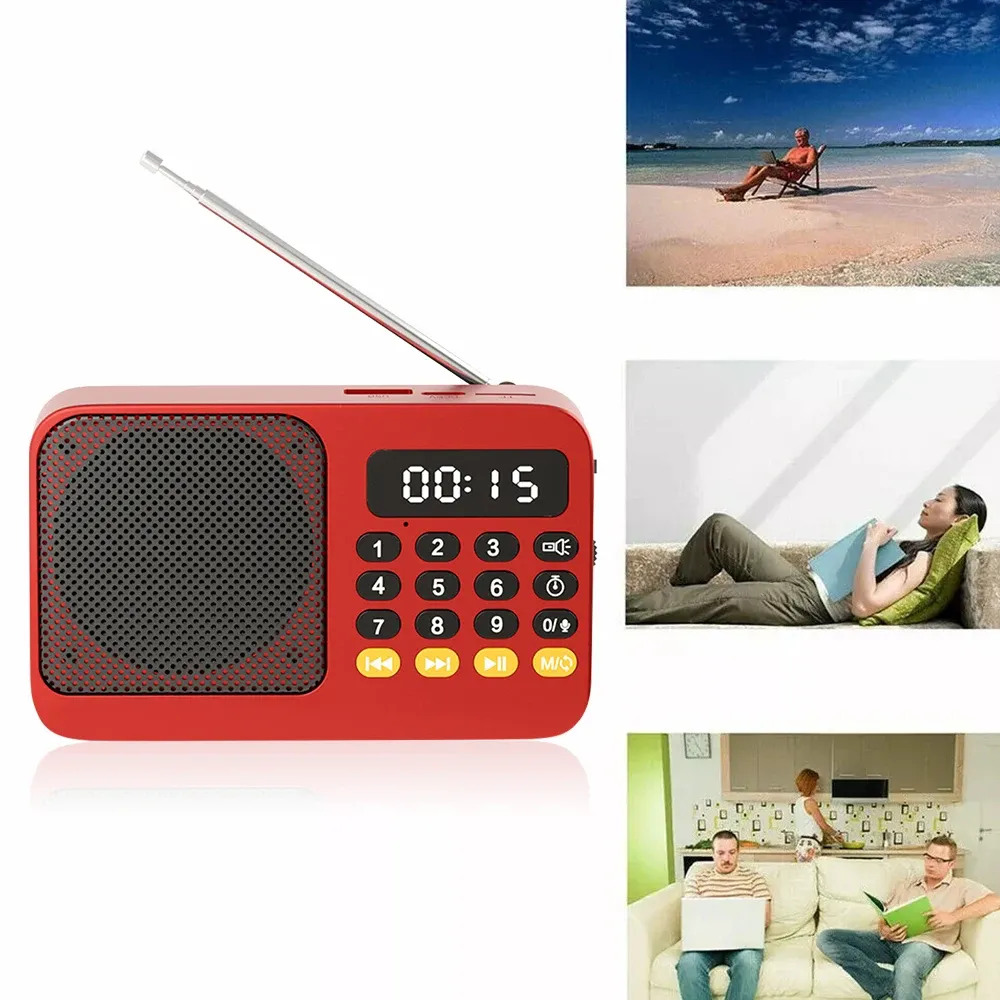 Radio FM portable Bluetooth, contenu du coffret