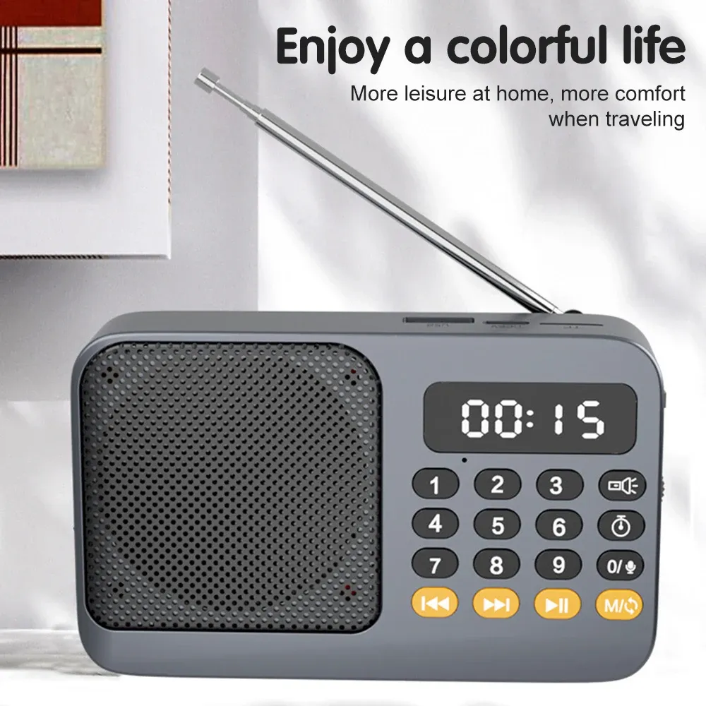 Radio FM portable Bluetooth, batterie