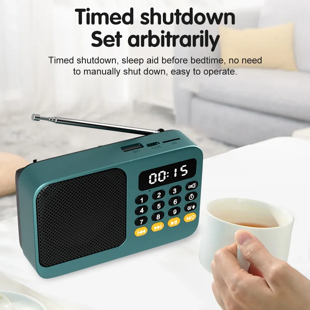 Radio FM portable Bluetooth, finition