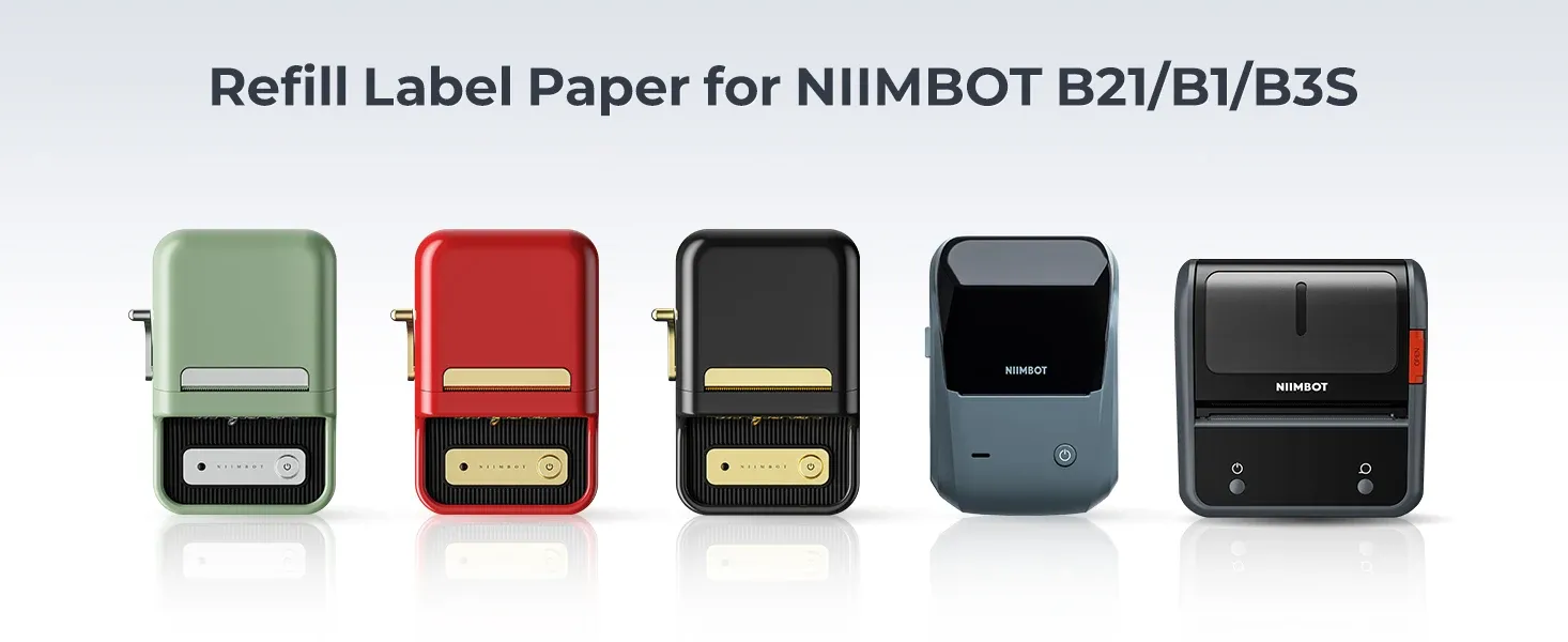 Étiquettes NIIMBOT à adhérence renforcée