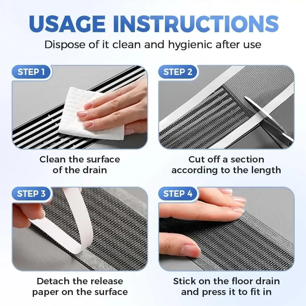 Filtre de protection de vidange en maille