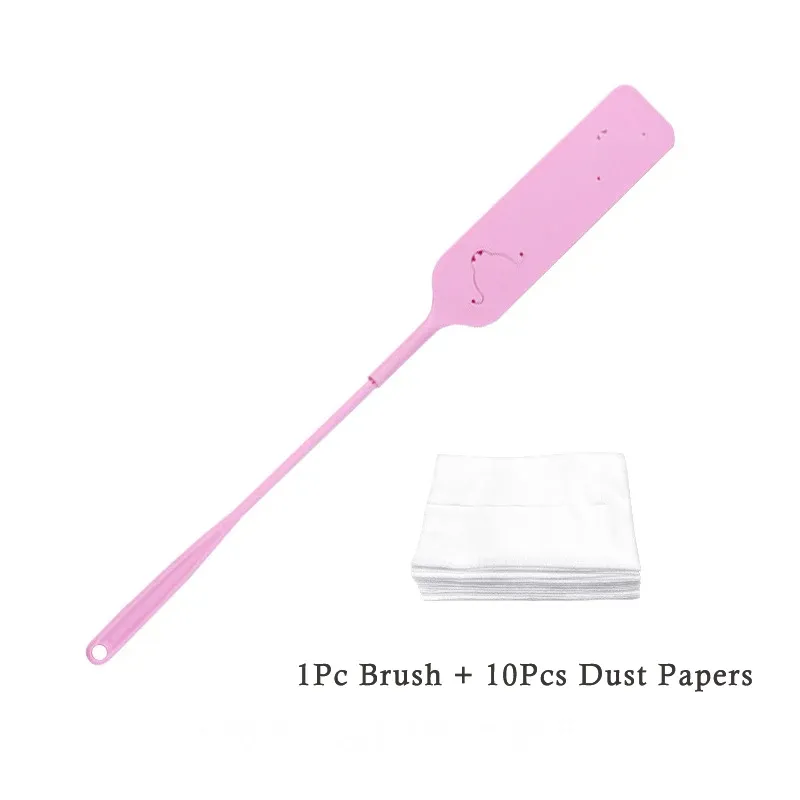 Brosse anti-poussière à long manche avec 10 chiffons non tissés pour le nettoyage de la maison 11