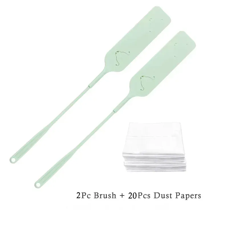 Brosse anti-poussière à long manche avec 10 chiffons non tissés pour le nettoyage de la maison 7