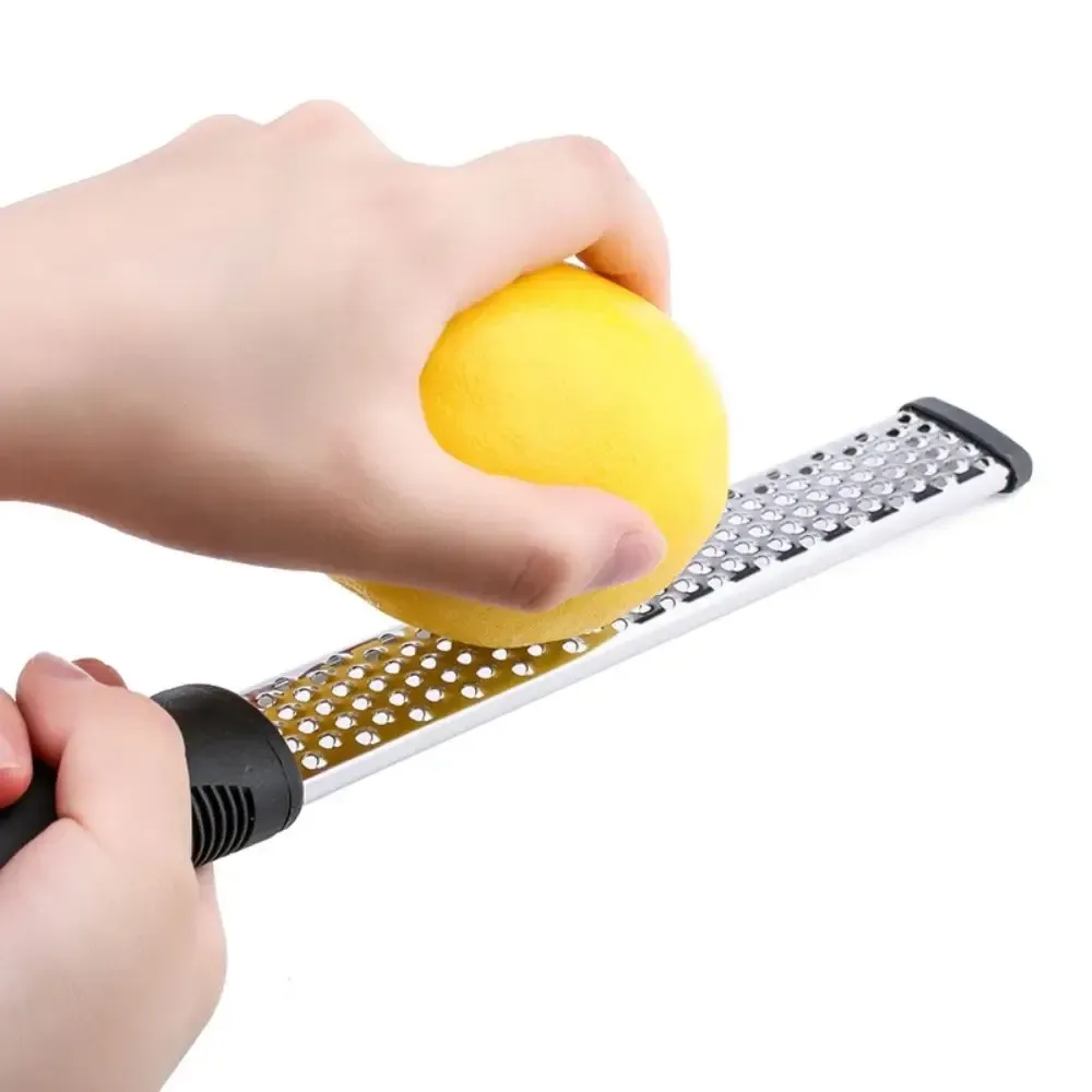 Râpe à fromage manuelle en acier inoxydable de haute qualité, éplucheur de citron, fromage et légumes, lame tranchante, ustensile de cuisine pour râper le fromage 6
