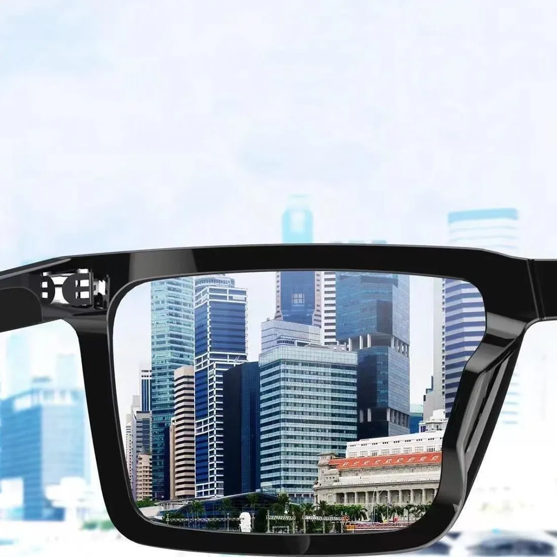 Lunettes de soleil polarisées unisexes pour la conduite, anti-éblouissement, monture légère, protection UV400 4
