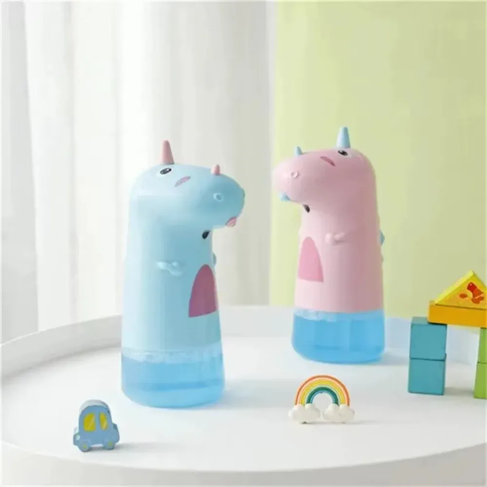 Distributeur automatique de savon licorne, finitions
