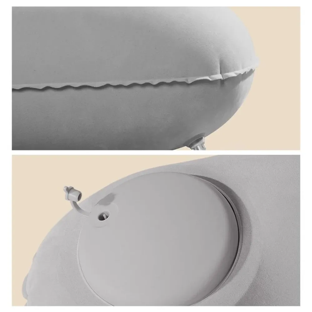 Coussin de nuque gonflable, finition soignée