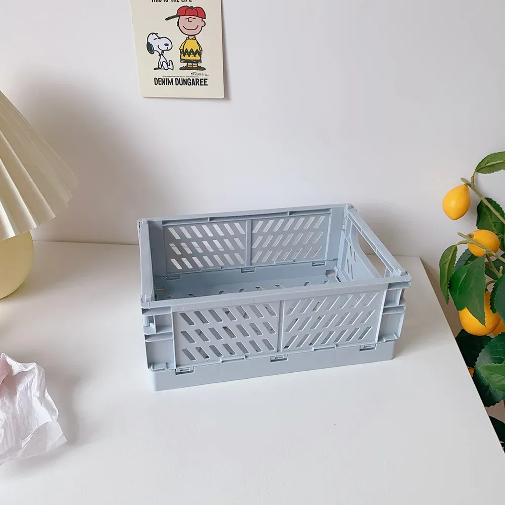 Caisse de rangement pliable, vue d'ensemble