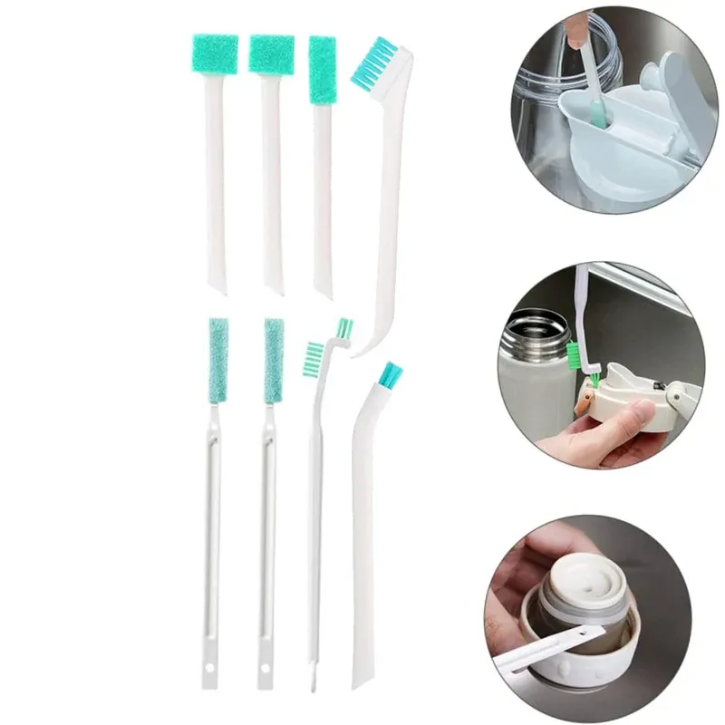 Ensemble de 5 à 9 brosses de nettoyage ménager pour bouteilles et fenêtres 5