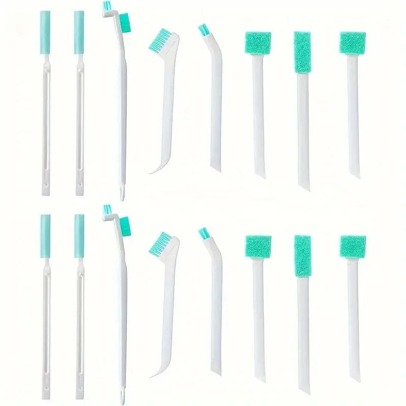 Ensemble de brosses de nettoyage ménager, vue d'ensemble