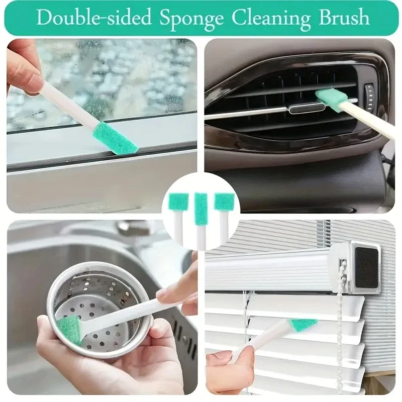 Brosse de nettoyage en situation d'utilisation