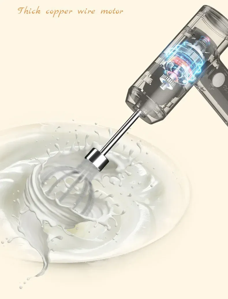 Batteur à œufs, accessoires inclus