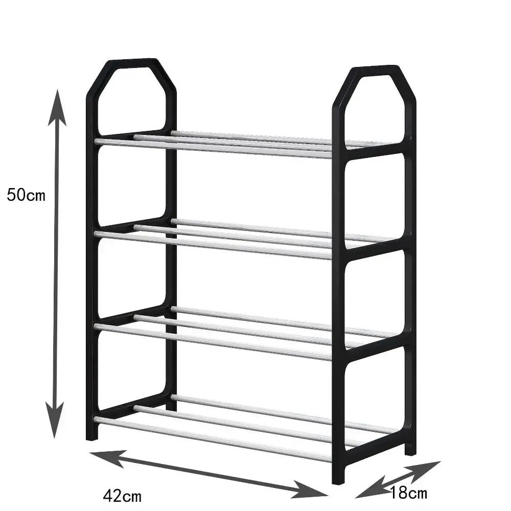 Étagère à chaussures, finitions et détails