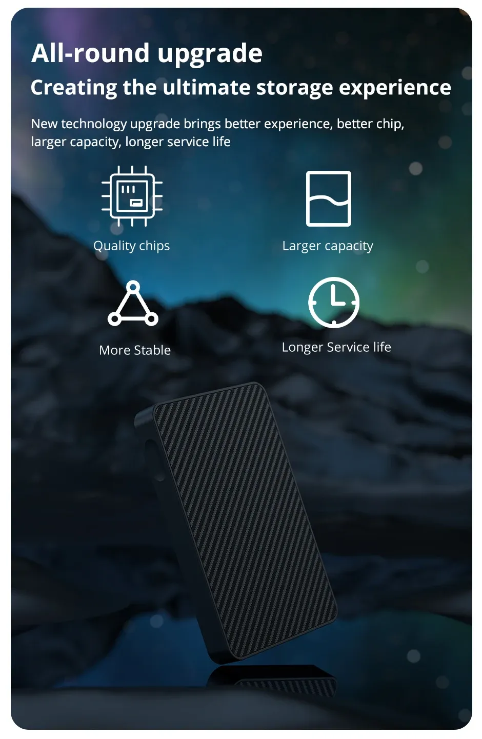 Disque dur externe portable, détail