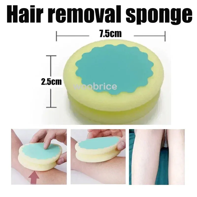 Gomme d'épilation en cristal réutilisable pour les jambes, indolore 12