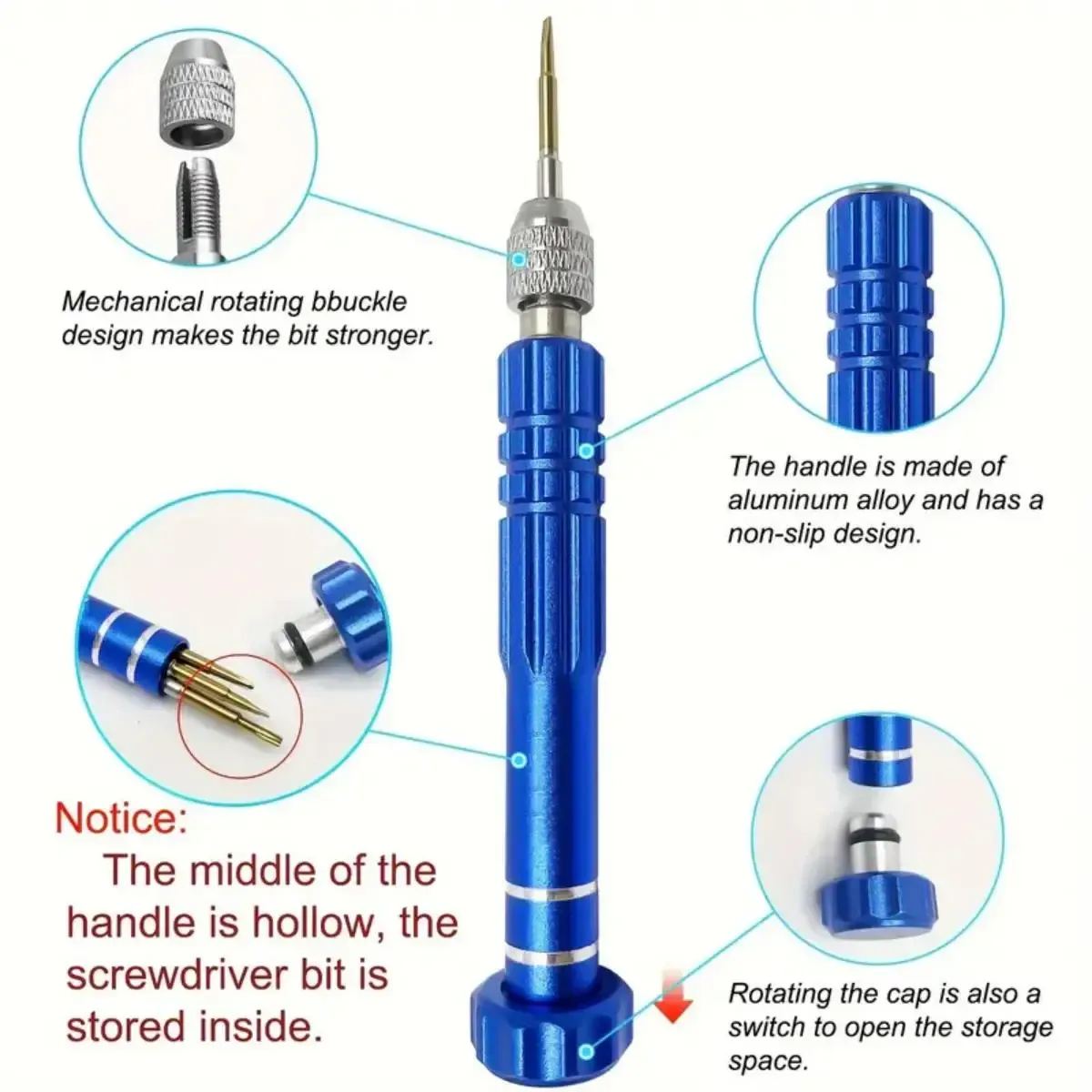 Kit de petit tournevis multifonctionnel 5 en 1, utilisation au quotidien