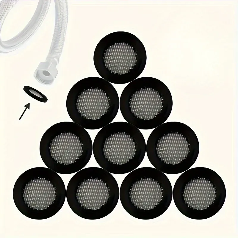 Lot de 20 filtres à maille en acier inoxydable pour robinet en plastique – Installation facile 2