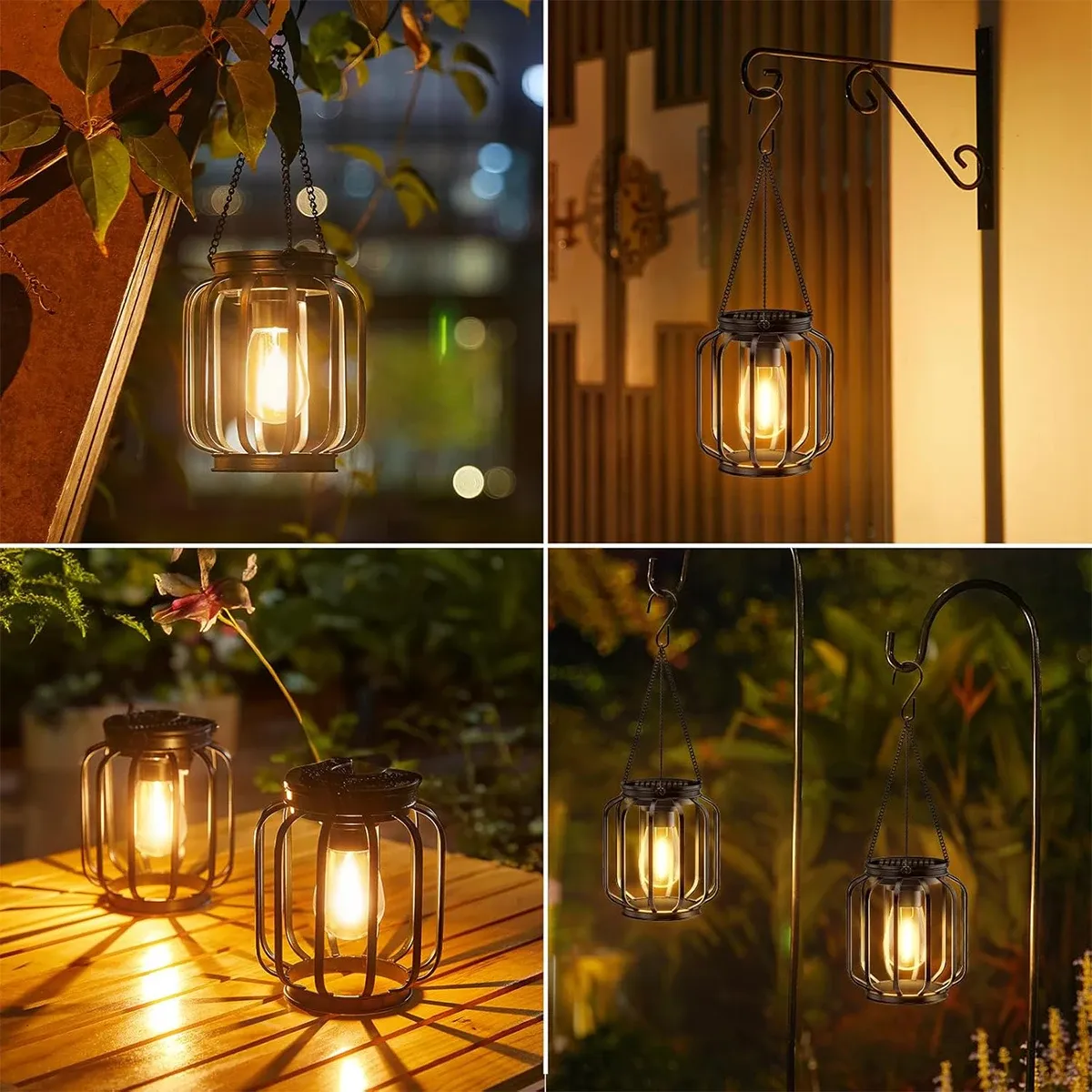 Lanterne solaire LED en détail