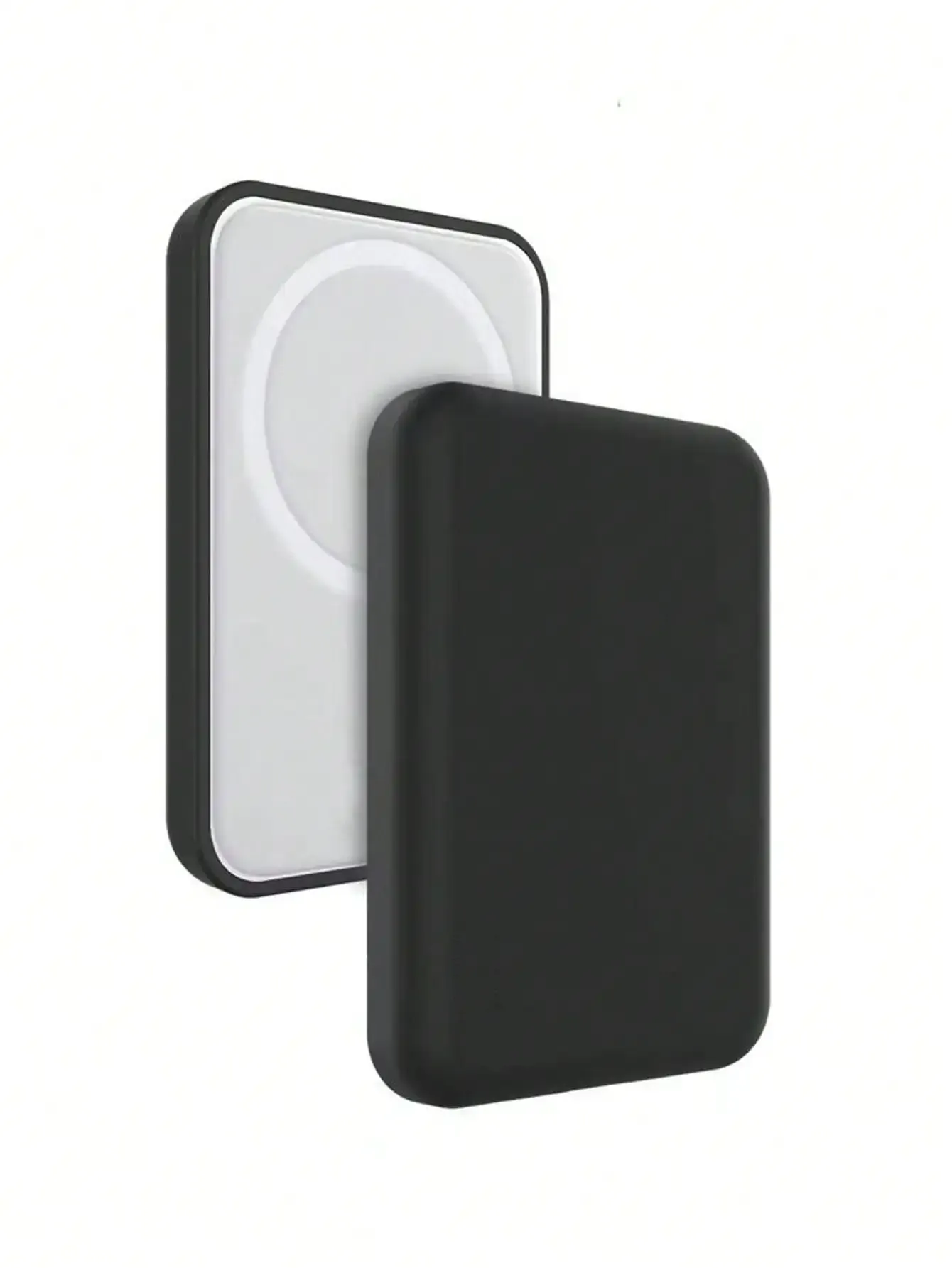 Étui de protection noir en TPU pour chargeur MagSafe