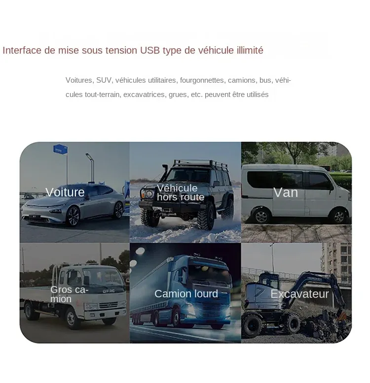 Ventilateur arrière pour voiture, en utilisation