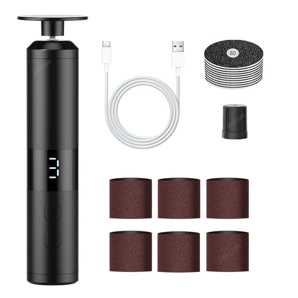 Lime électrique rechargeable pour pieds, élimination des callosités et peaux mortes 7