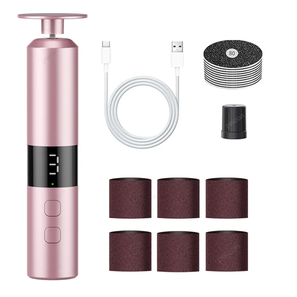 Lime électrique rechargeable pour pieds, élimination des callosités et peaux mortes 8