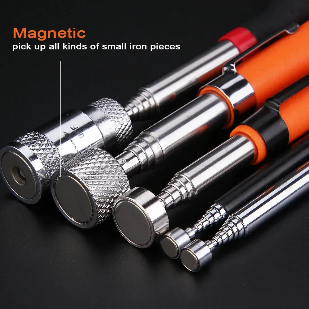Stylo magnétique télescopique portable – Outil de ramassage pour écrous et boulons 4