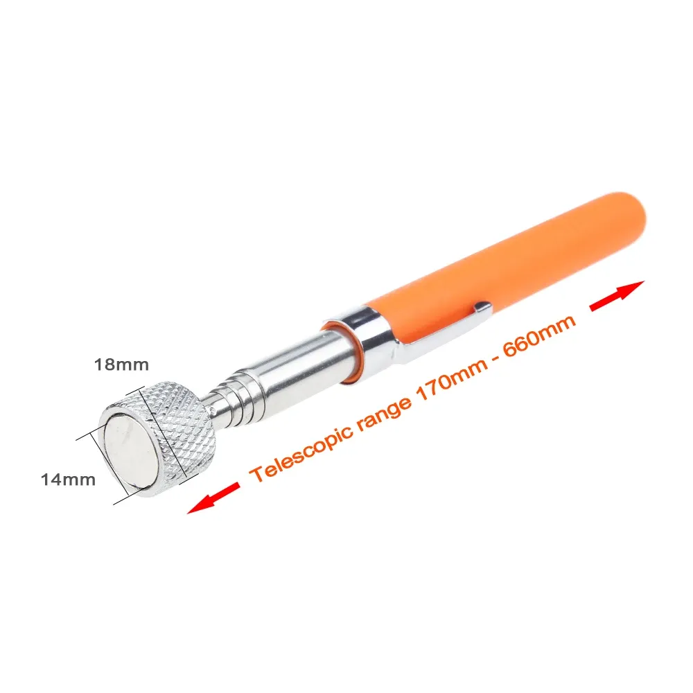Stylo magnétique télescopique portable – Outil de ramassage pour écrous et boulons 13
