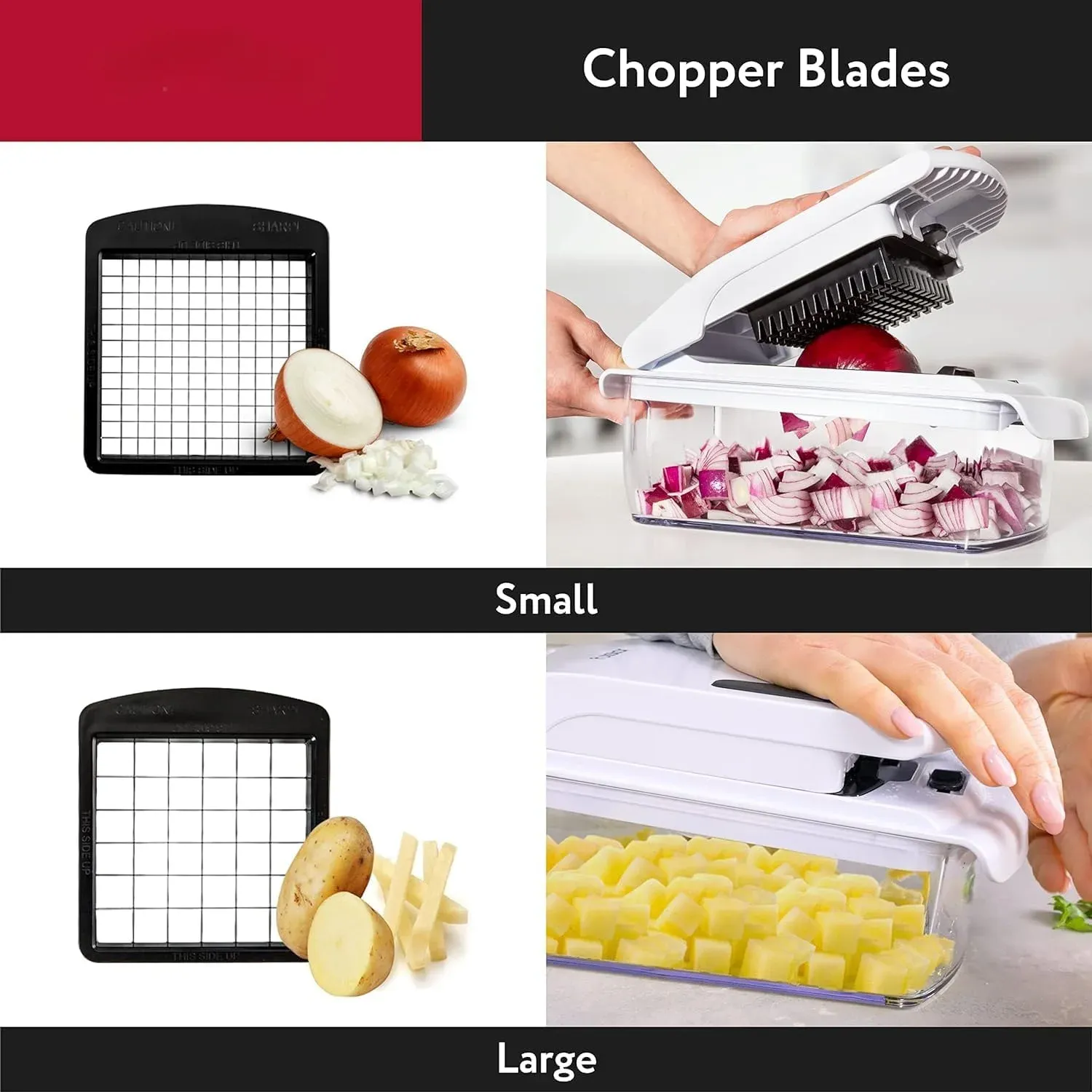 Hachoir à légumes en spirale avec récipient 3