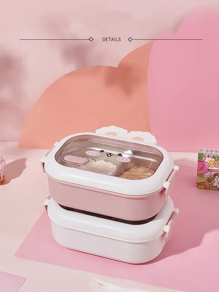 Boîte à Bento lapin, finitions