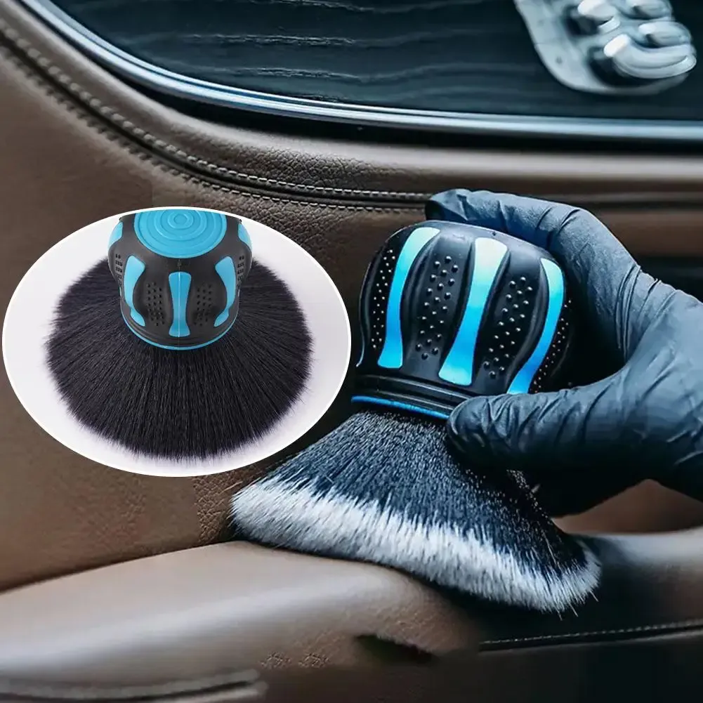 Brosse de détailing automobile pour habitacle