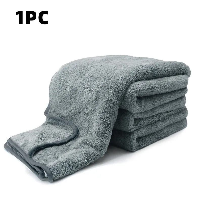 SEAMETAL – Serviette de lavage automatique en microfibre, super absorbante, pour le nettoyage et le séchage de voiture, chiffon multifonction pour accessoires de lavage auto 9
