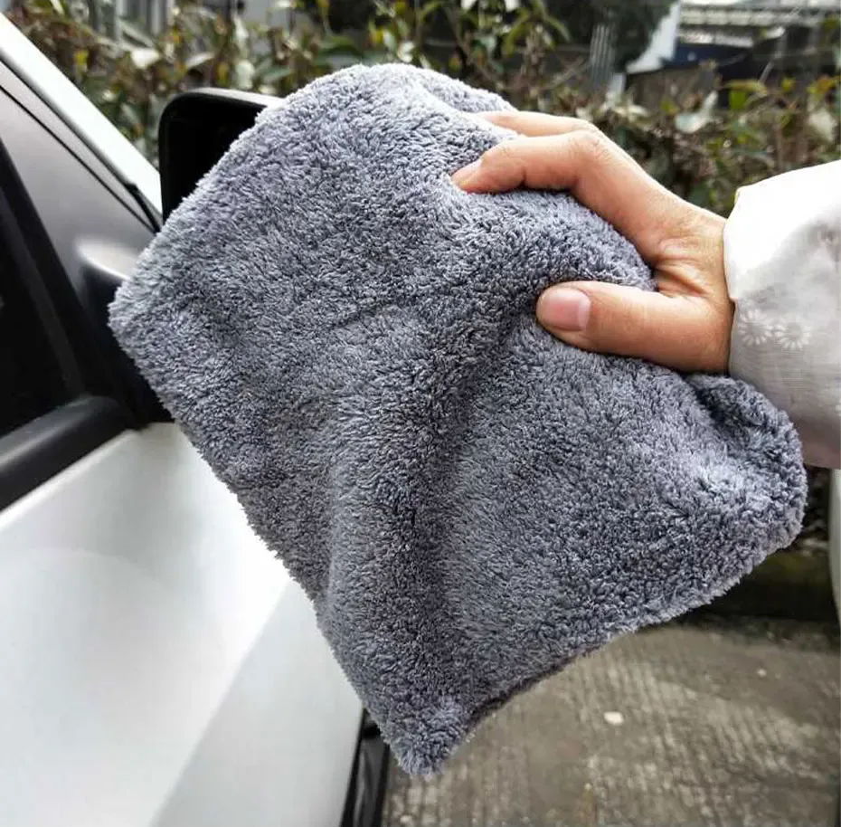 SEAMETAL – Serviette de lavage automatique en microfibre, super absorbante, pour le nettoyage et le séchage de voiture, chiffon multifonction pour accessoires de lavage auto 11