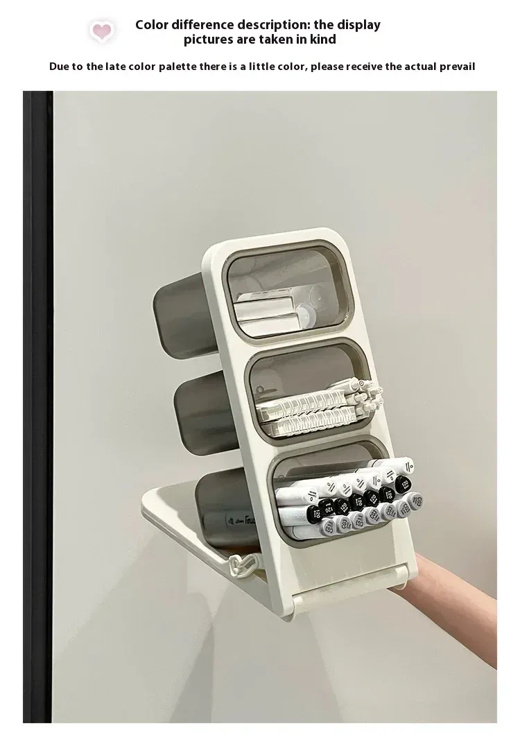 Porte-stylos incliné, accessoire de bureau