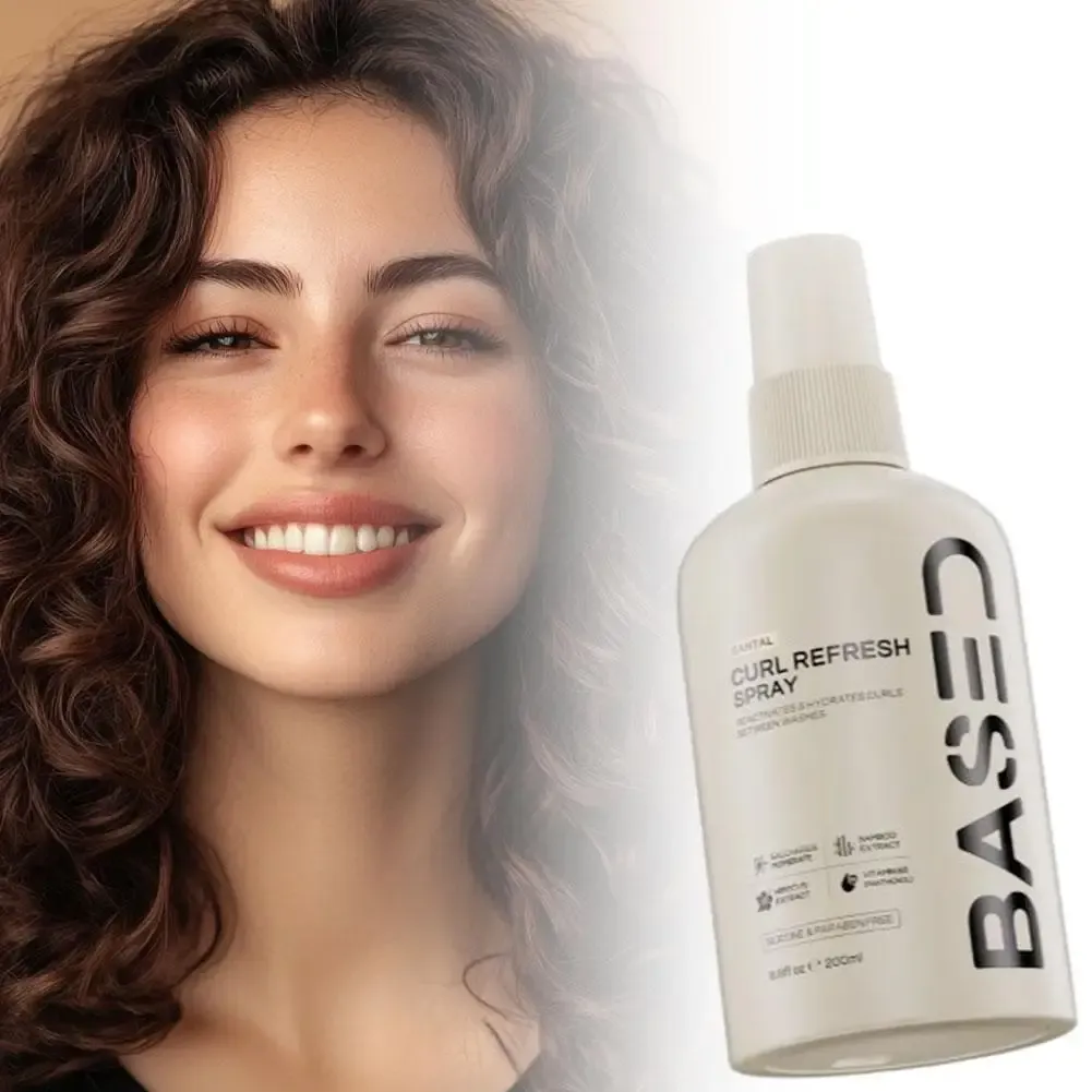 BASDED Soin Capillaire au Sel Marin : Shampooing Volumisant, Spray Texturisant et Crème Définition des Boucles 4