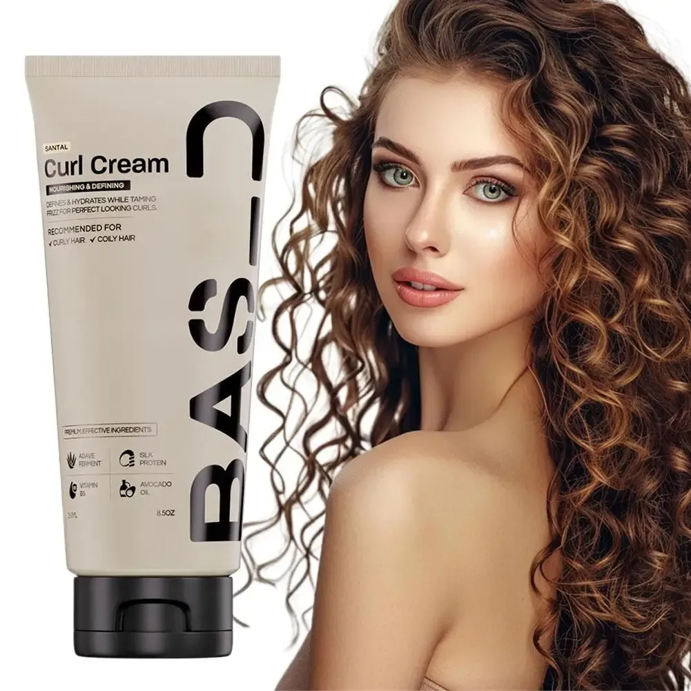 BASDED Soin Capillaire au Sel Marin : Shampooing Volumisant, Spray Texturisant et Crème Définition des Boucles 5