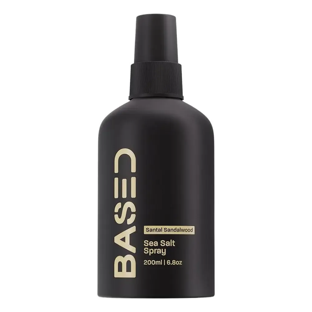 BASDED Soin Capillaire au Sel Marin : Shampooing Volumisant, Spray Texturisant et Crème Définition des Boucles 13