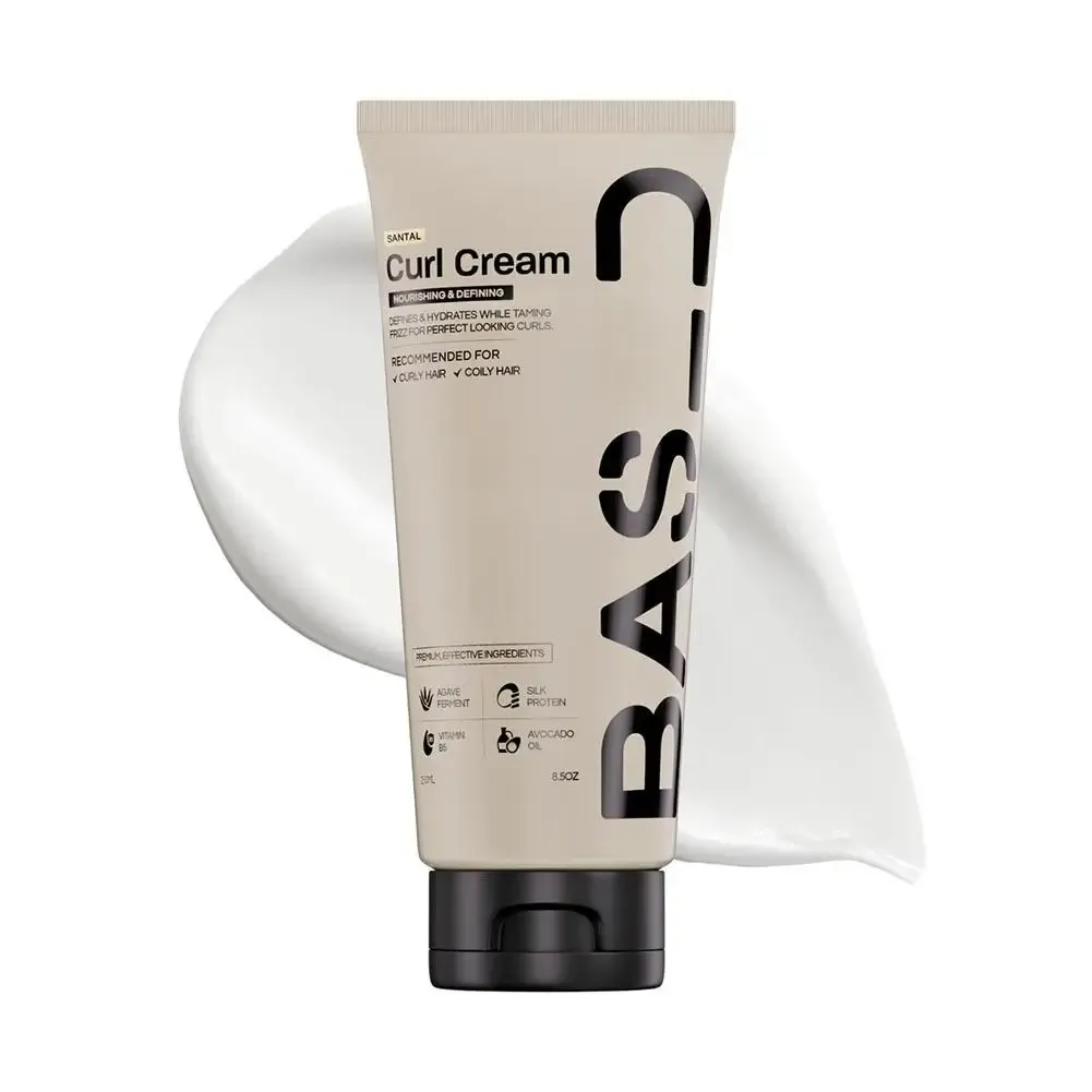 BASDED Soin Capillaire au Sel Marin : Shampooing Volumisant, Spray Texturisant et Crème Définition des Boucles 18