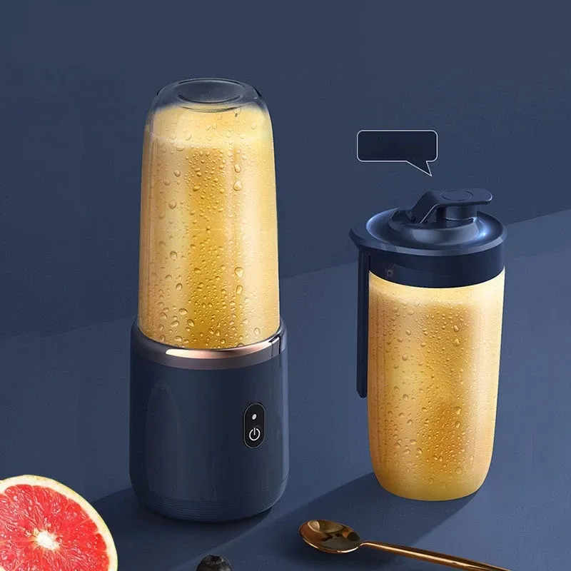 Mixeur portable électrique 80 à bouteille, 6 lames, pour jus frais et smoothies, broyage de glace - Image 1
