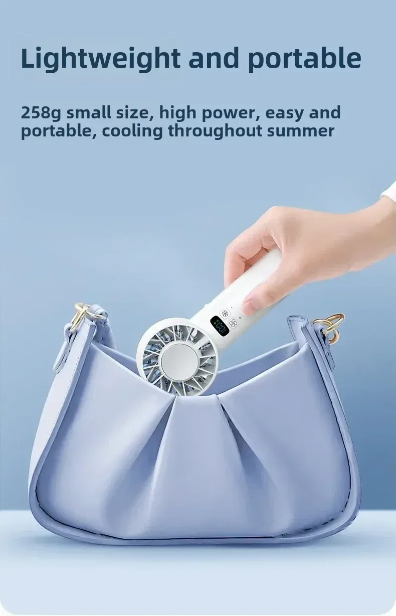 Ventilateur portatif Ice Pack TINSOL, utilisation quotidienne